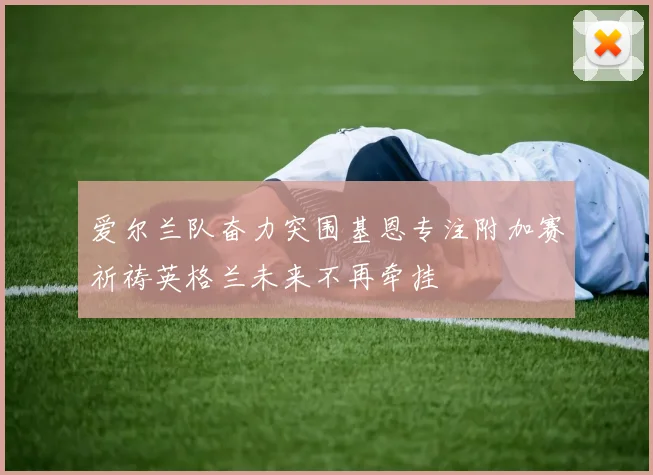 爱尔兰队奋力突围基恩专注附加赛祈祷英格兰未来不再牵挂