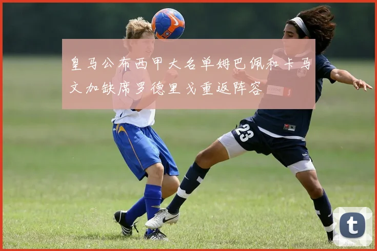 皇马公布西甲大名单姆巴佩和卡马文加缺席罗德里戈重返阵容